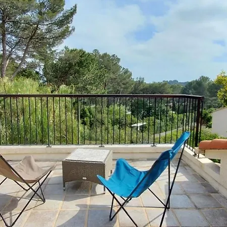 Jolie Maison Hauteur D'antibes Сasa de vacaciones